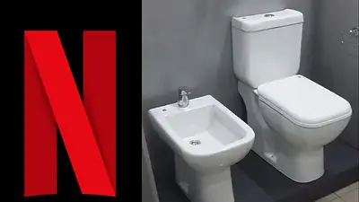 Netflix. Inodoro Netflix. Inodoro