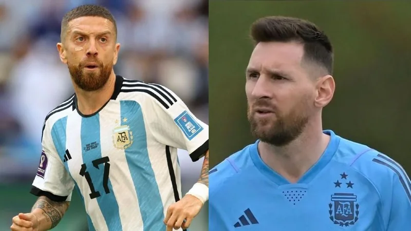 Momento inédito: el incómodo abrazo entre Messi y el Papu Gómez que fue viral