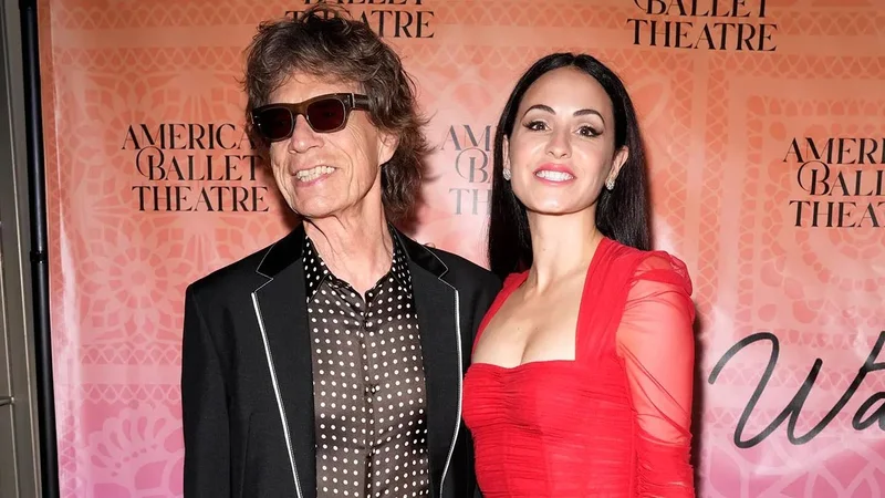 Mick Jagger y su pareja, Melanie Hamrick