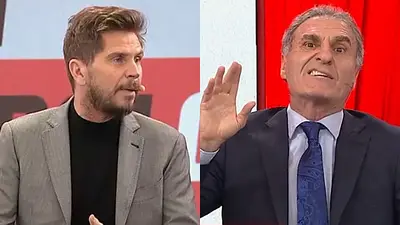 Sebastián "Pollo" Vignolo ESPN F90 Oscar Ruggeri Sebastián "Pollo" Vignolo ESPN F90 Oscar Ruggeri