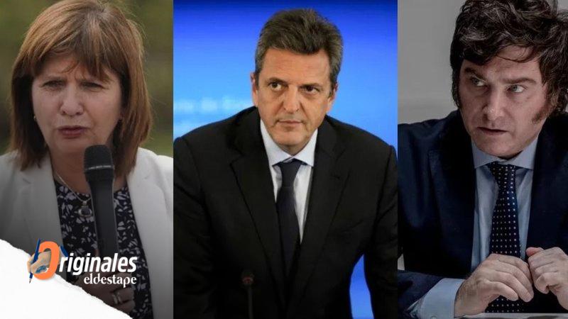 Elecciones 2023: diez semanas, tres candidatos, el destino de un país