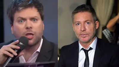Guido Kaczka apuró a Adrián Suar. Guido Kaczka apuró a Adrián Suar.