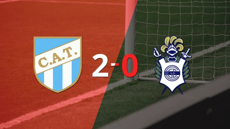 En su casa, Atlético Tucumán le ganó a Gimnasia por 2-0