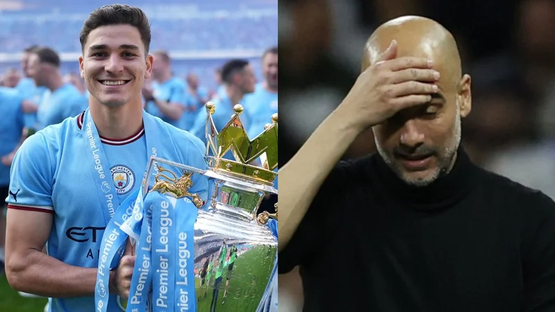 Julián Álvarez Manchester City Pep Guardiola