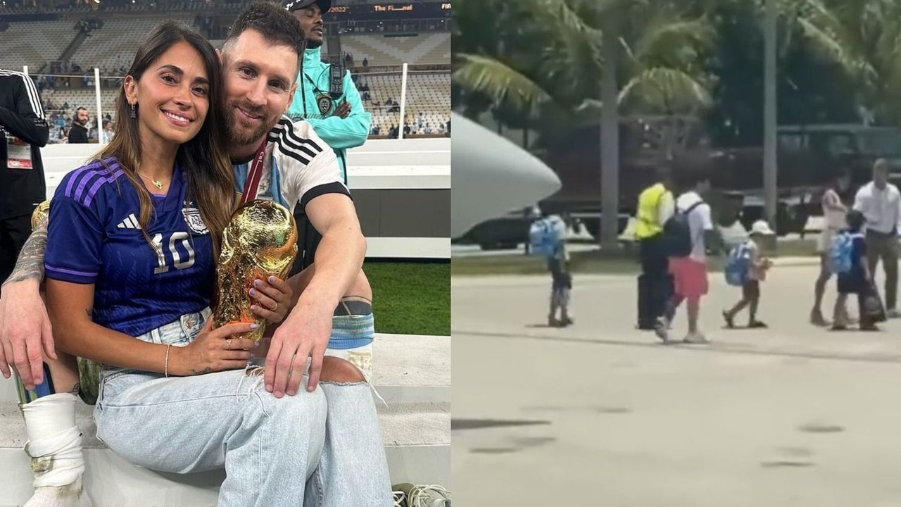 Antonela Roccuzzo Lionel Messi Inter Miami