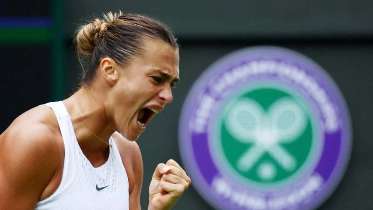 Sabalenka supera a Keys y clasifica a semifinales en Wimbledon