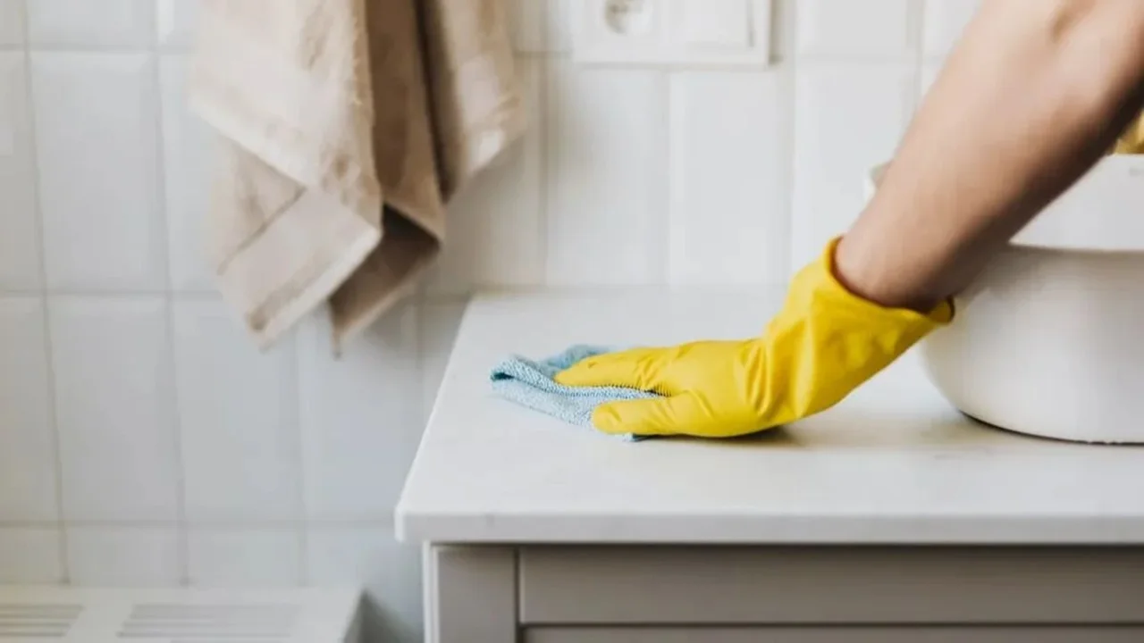 Empleadas domesticas realizando tareas 