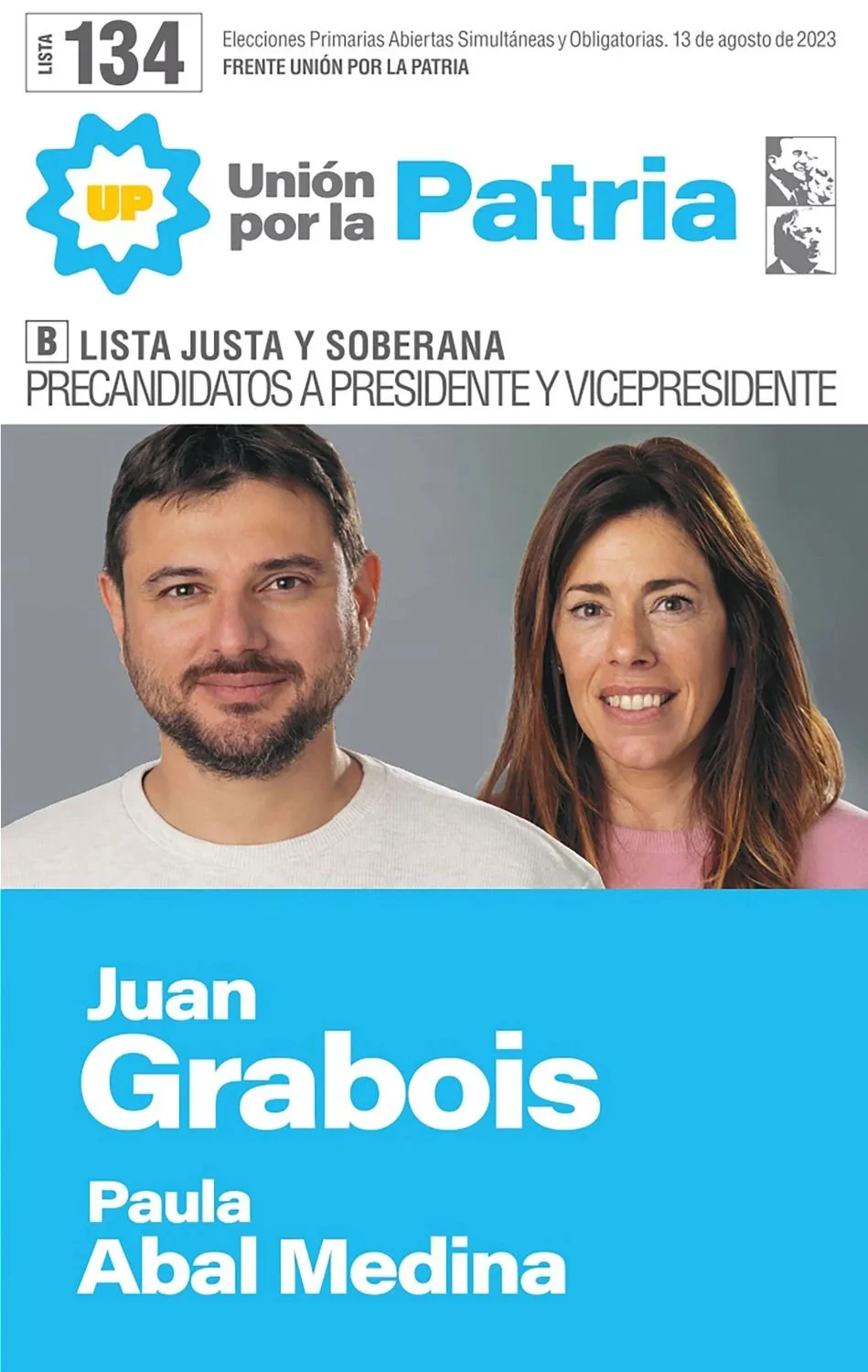 Juan Grabois candidato a Presidente