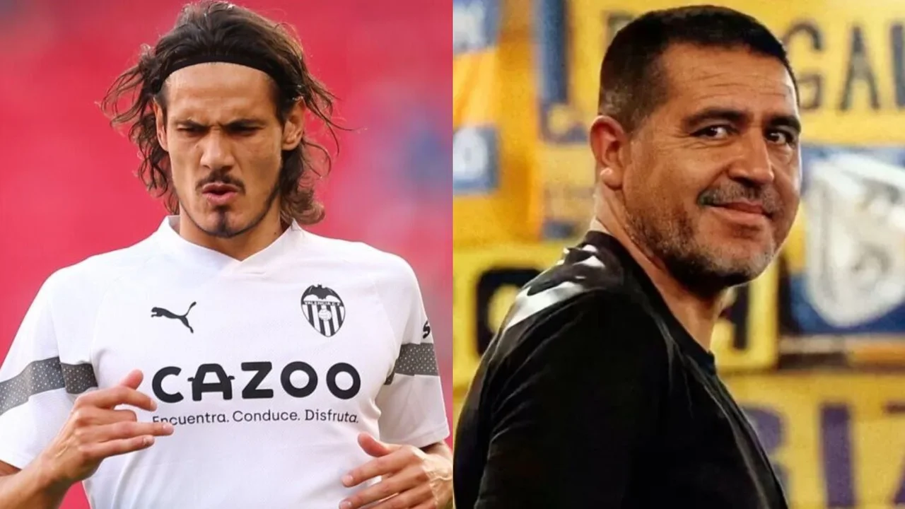 Boca Juniors, Edinson Cavani, Juan Román Riquelme, Valencia.