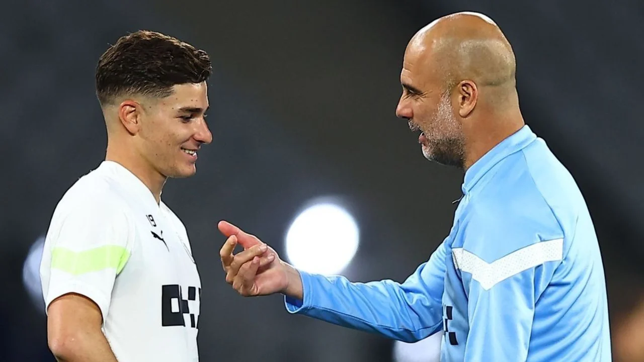 Pep, Guardiola, Julián Álvarez, Manchester City, deportes, Bayern Múnich
