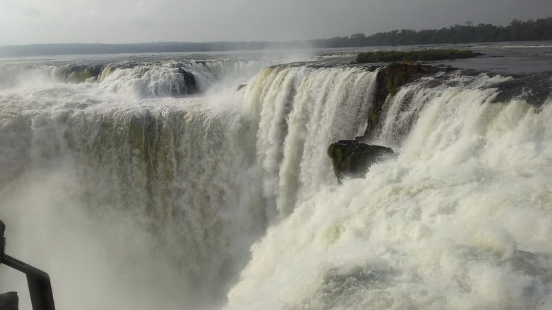 Cerraron el circuito de la Garganta del Diablo en las Cataratas del Iguazú.