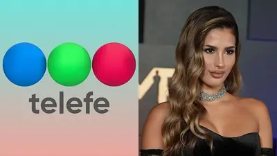 Logo de Telefe y Julieta Poggio Logo de Telefe y Julieta Poggio