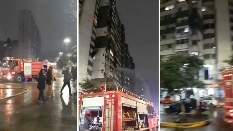 Incendio en Villa Lugano
