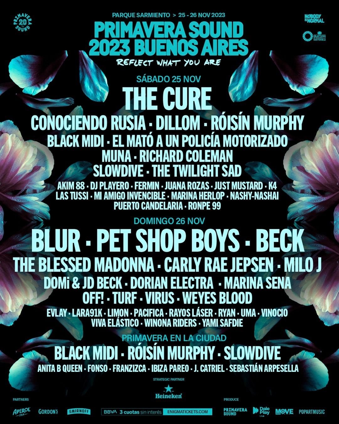 Flyer Primavera Sound 2023