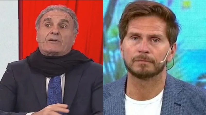 El Pollo Vignolo no estuvo en ESPN y Ruggeri tuvo una inesperada reacción