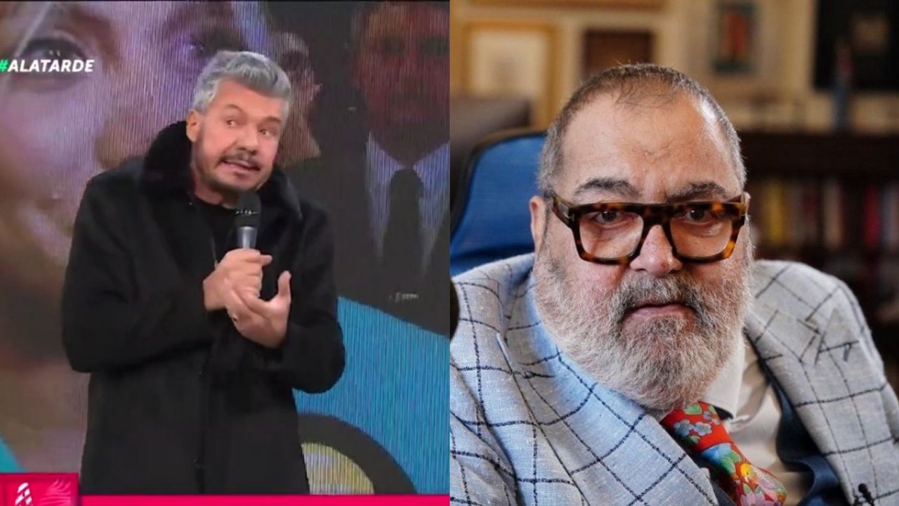 Marcelo Tinelli y Jorge Lanara