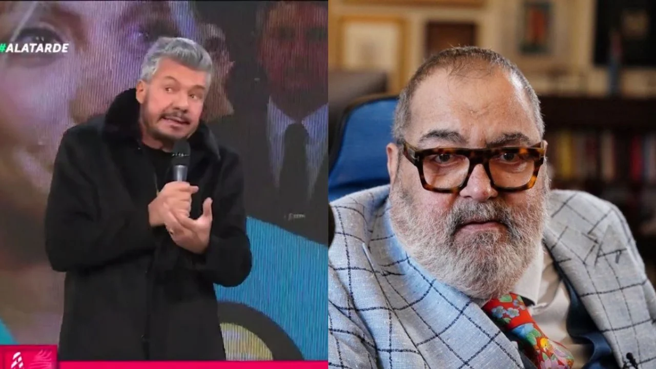 Marcelo Tinelli y Jorge Lanara