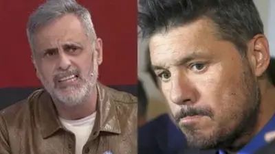 Pelea entre Jorge Rial y Marcelo Tinelli Pelea entre Jorge Rial y Marcelo Tinelli