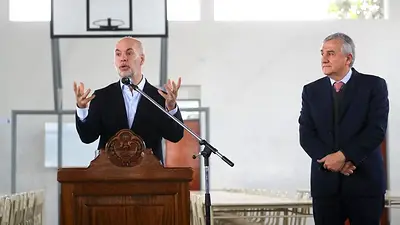 Larreta le contestó al sector de Bullrich, de cara a las elecciones 2023: "Nosotros siempre estamos del lado de la paz" Larreta le contestó al sector de Bullrich, de cara a las elecciones 2023: "Nosotros siempre estamos del lado de la paz"