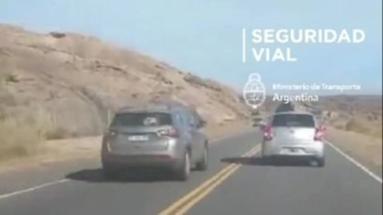 Video: la peligrosa maniobra de un conductor en Córdoba que pudo terminar en tragedia