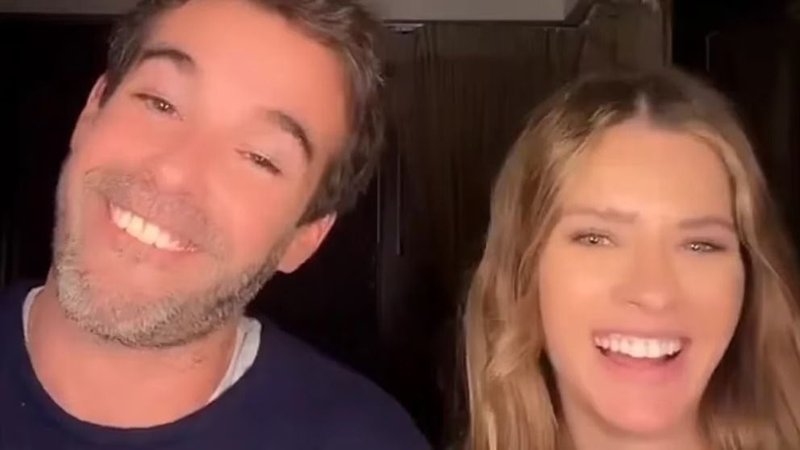 Nicolás Cabré y La China Suárez en TikTok