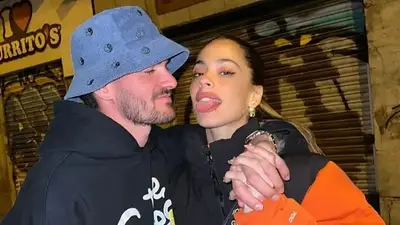 Rodrigo de Paul y Tini Stoessel Rodrigo de Paul y Tini Stoessel