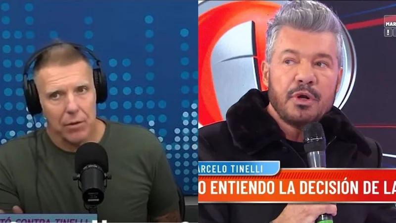 Alejandro Fantino y Marcelo Tinelli