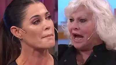 Luisa Albinoni enojada en el programa de Pamela David Luisa Albinoni enojada en el programa de Pamela David