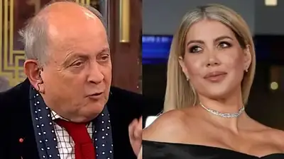 Chiche Gelblung y Wanda Nara Chiche Gelblung y Wanda Nara