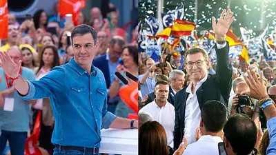 Elecciones en España: el PP ganó y Vox cayó, mientras PSOE da pelea y busca aliados para gobernar Elecciones en España: el PP ganó y Vox cayó, mientras PSOE da pelea y busca aliados para gobernar
