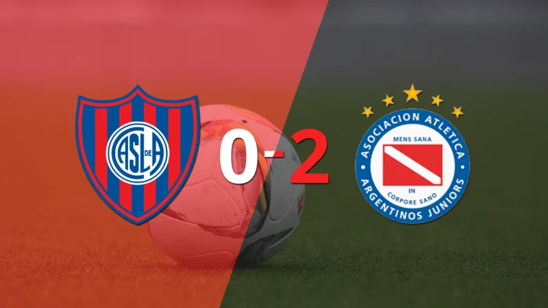 Doblete de Francisco González Metilli en el triunfo 2-0 de Argentinos Juniors frente a San Lorenzo