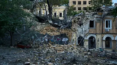 Dos muertos y una catedral destruida por nuevo ataque en Odessa Dos muertos y una catedral destruida por nuevo ataque en Odessa