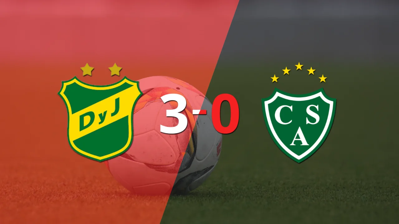Sarmiento fue superado fácilmente y cayó 3-0 contra Defensa y Justicia