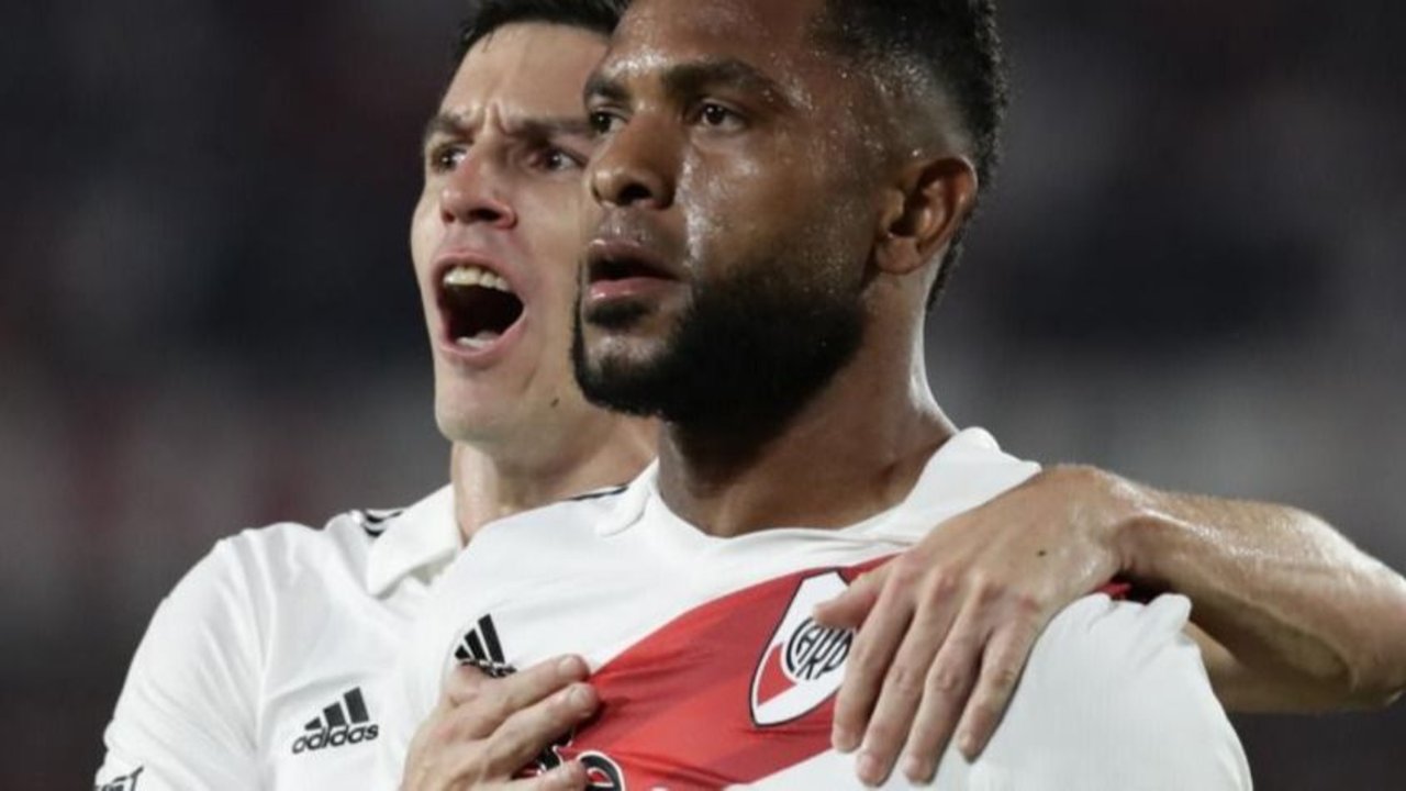 Miguel Borja se pudrió y lanzó un picante mensaje por ser suplente en River