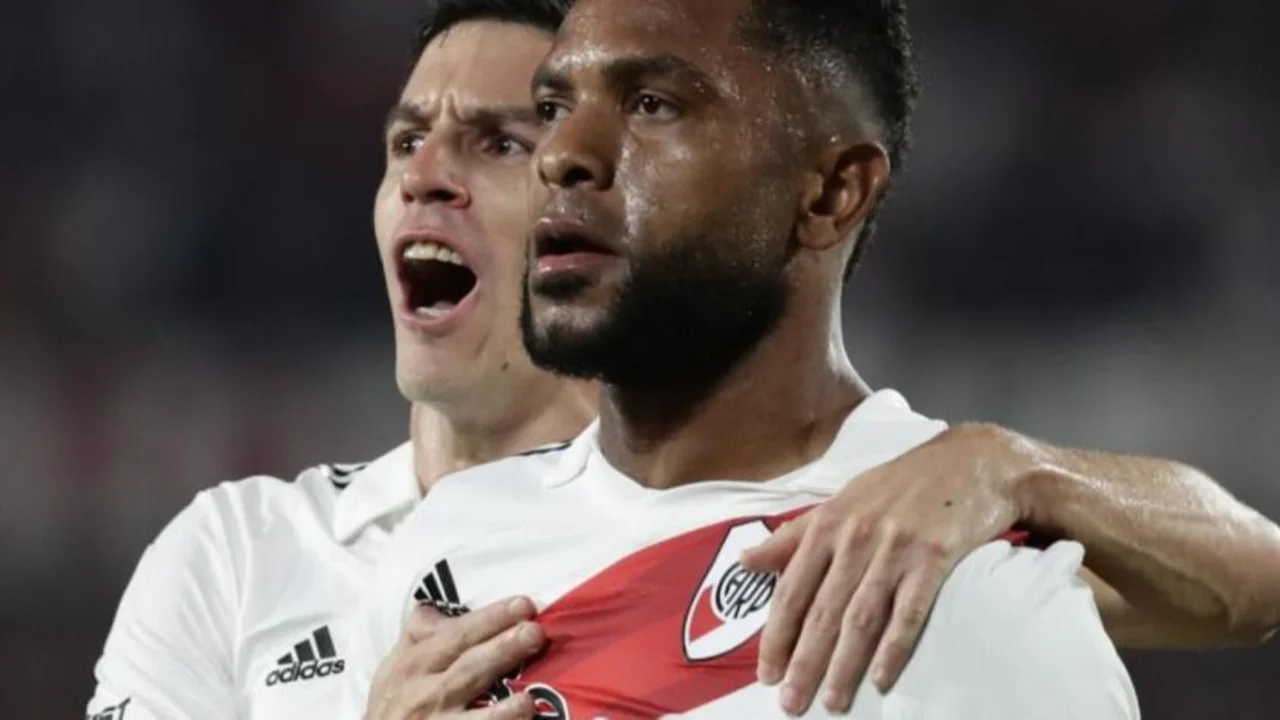 Miguel Borja se pudrió y lanzó un picante mensaje por ser suplente en River