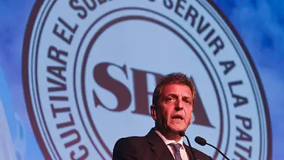Massa sedujo al campo en La Rural con anuncios: alivio fiscal y eliminar retenciones Massa sedujo al campo en La Rural con anuncios: alivio fiscal y eliminar retenciones