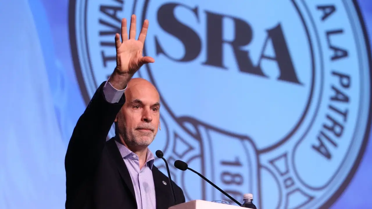 Larreta, en La Rural de cara a las elecciones 2023: "El que diga que va a unificar el tipo de cambio el primer día no es serio"