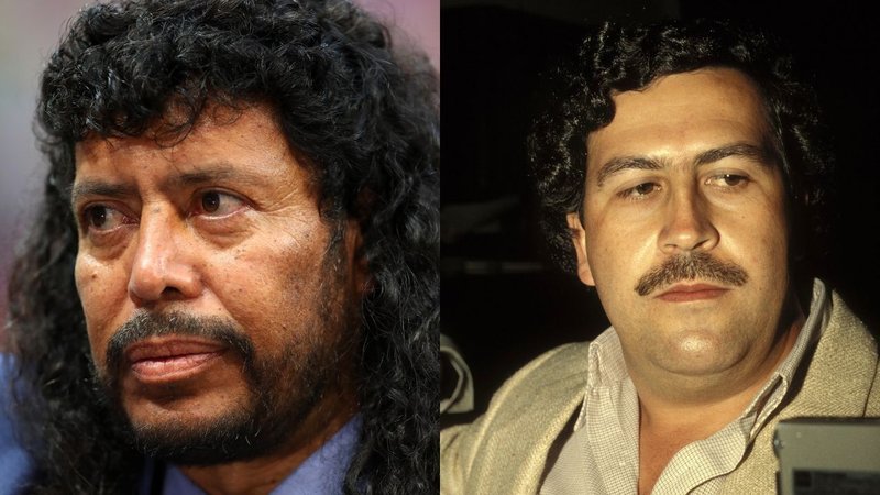 Rene Higuita y Pablo Escobar