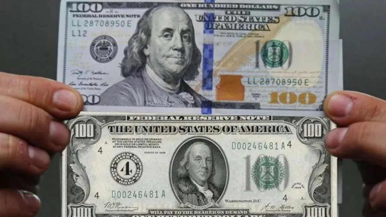 Dolar cara chica y cara grande