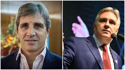 Caputo, el hermano del alma de Macri, insultó a Llaryora: "El boludo este" Caputo, el hermano del alma de Macri, insultó a Llaryora: "El boludo este"