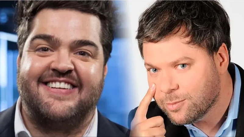 Darío Barassi y Adrián Suar en El Trece