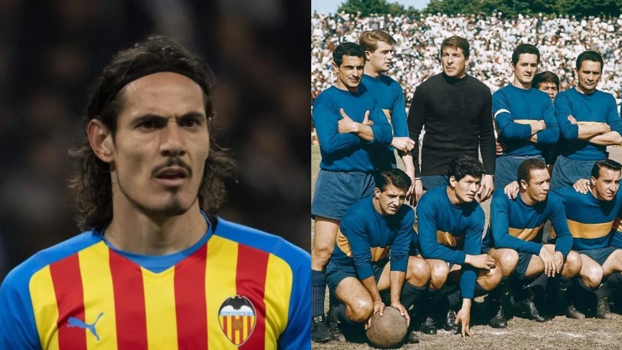 Boca Juniors, Edinson Cavani, Ángel Clemente Rojas, valencia.