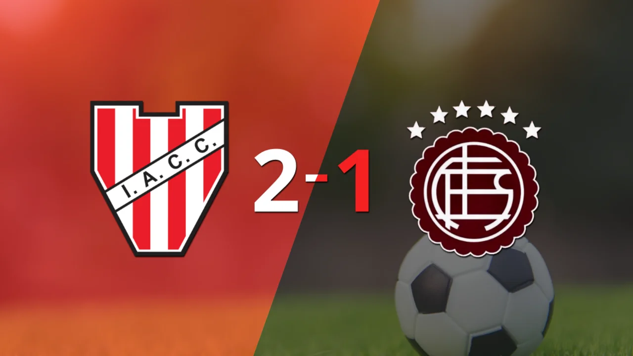 Lanús cayó 2-1 en su visita a Instituto