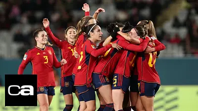 España avanza a octavos de final del Mundial Femenino tras golear a Zambia España avanza a octavos de final del Mundial Femenino tras golear a Zambia