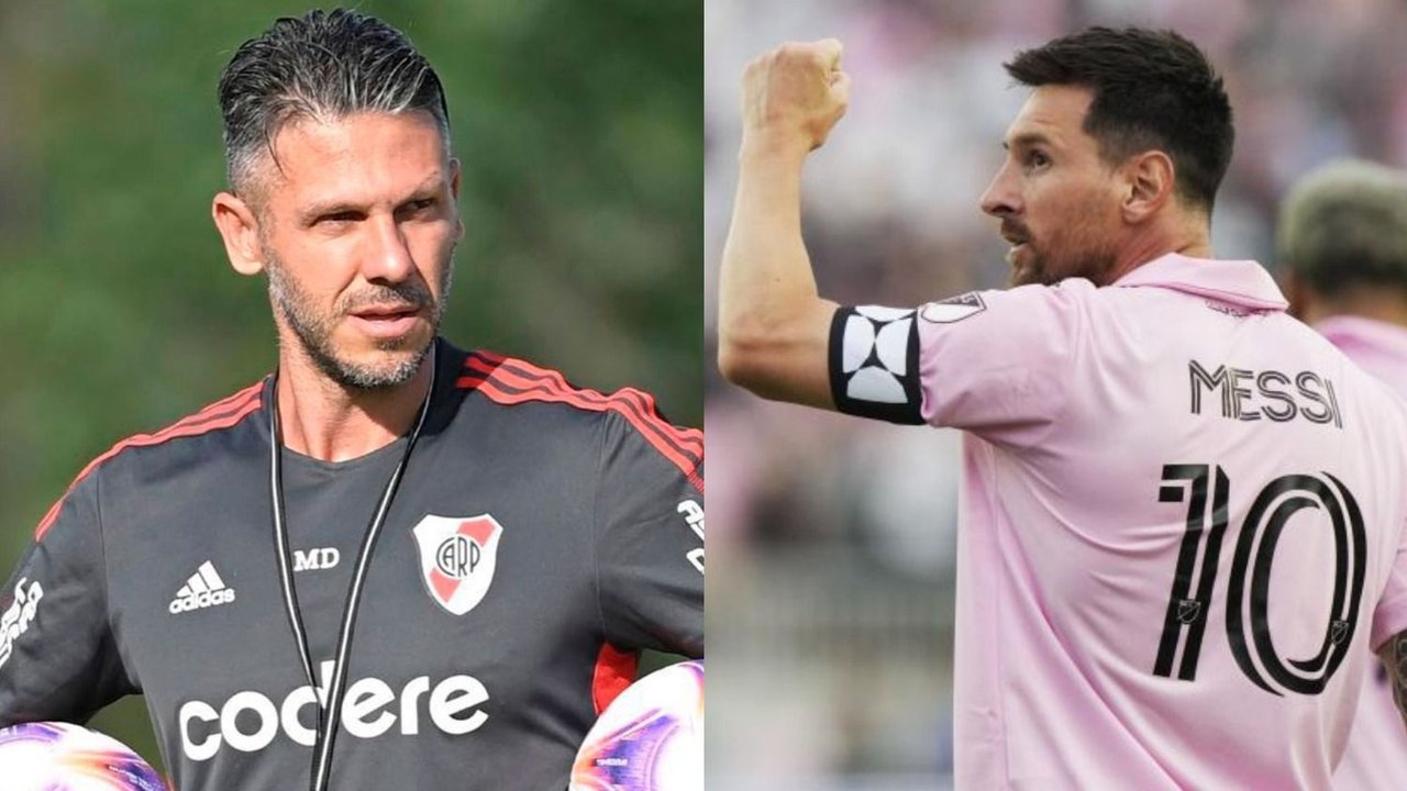 Martín Demichelis Lionel Messi Matías Gallardo River Plate Inter Miami