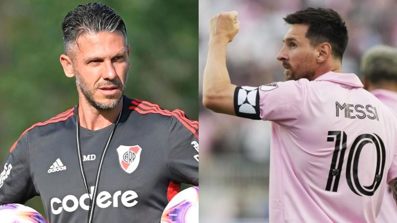 Martín Demichelis Lionel Messi Matías Gallardo River Plate Inter Miami