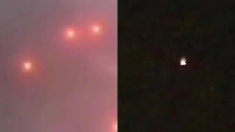 Video viral de un OVNI