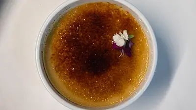 Creme brulee de dulce de leche Creme brulee de dulce de leche