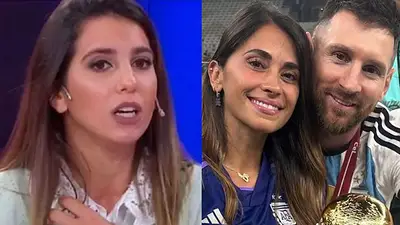 Cinthia Fernández Lionel Messi Antonela Roccuzzo Cinthia Fernández Lionel Messi Antonela Roccuzzo