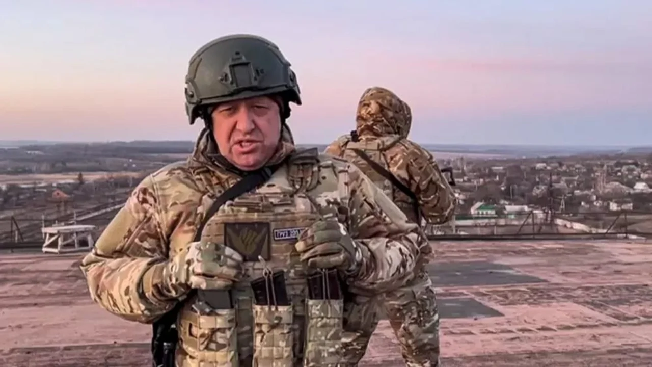 Líder del grupo paramilitar ruso Wagner, Yevgeny Prigozhin.
